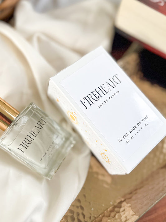 Fireheart Eau de Parfum | Bookish Fantasy Fragrance | Citrus Spice Amber Vanilla | 50ml - Spinsterly Co