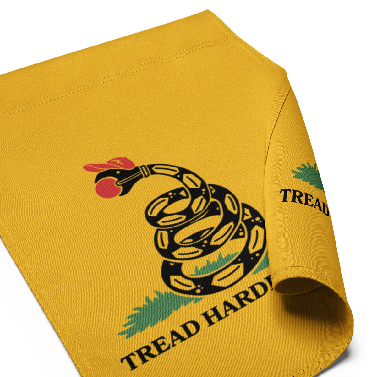 Tread Harder Daddy Parody Garden Flag | Funny Political Satire Yard Sign - Spinsterly Co