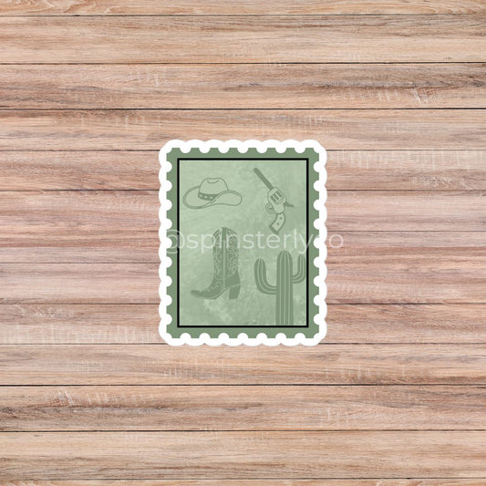 Watercolor Postage Stamp Sticker Pack | 12-Piece Musical Era Collection - Spinsterly Co