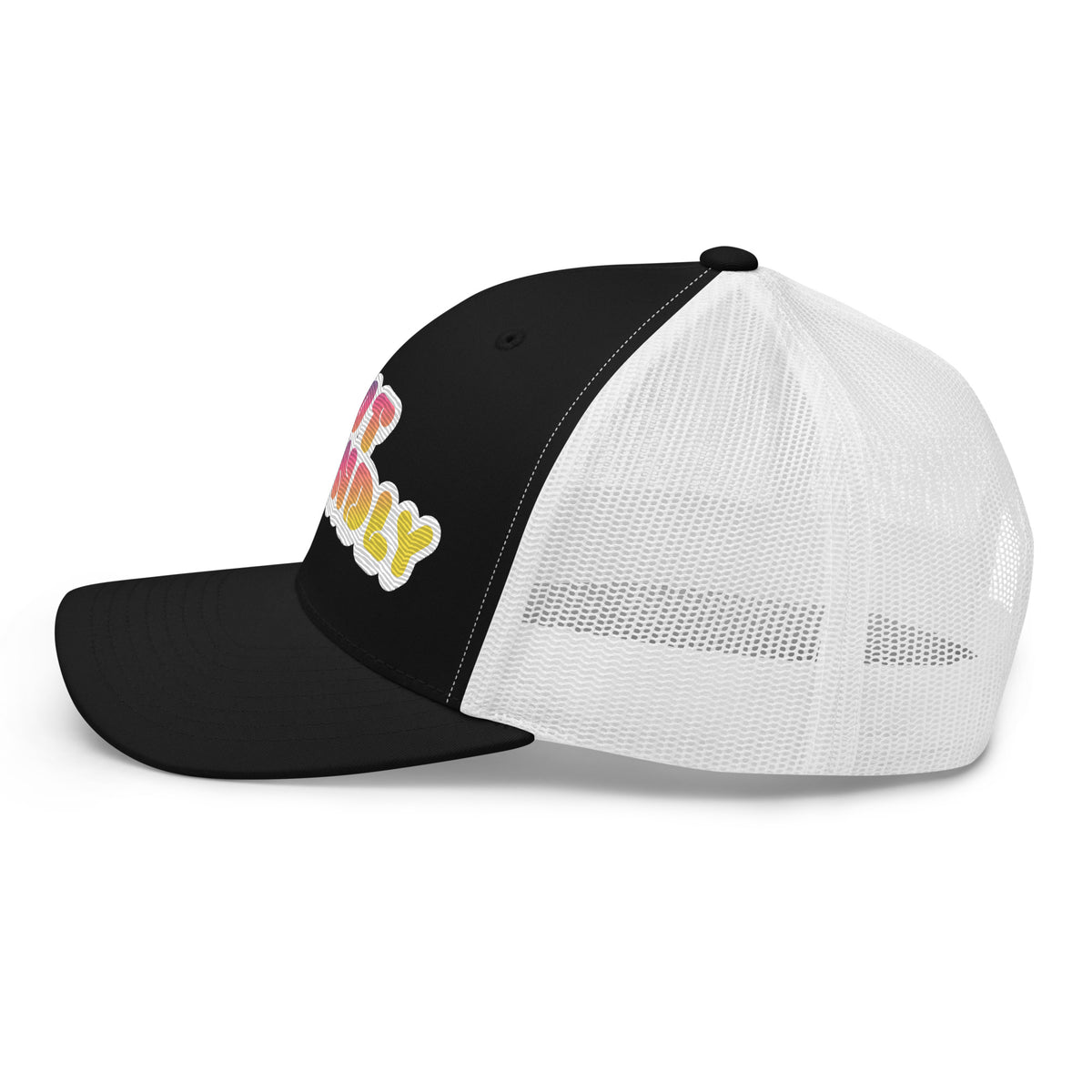 Not Friendly Trucker Hat | Funny Introvert Snapback Cap - Spinsterly Co