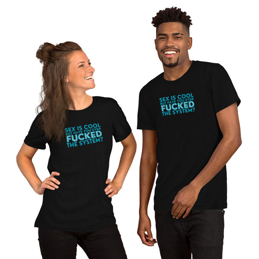 Have You Ever F*cked the System Retro Graphic T-Shirt | Funny Sarcastic Tee - Spinsterly Co