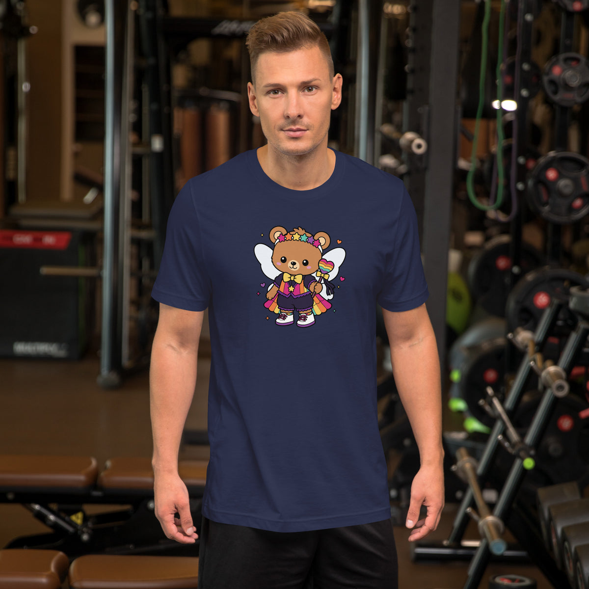Rainbow Fairy Bear Pride T-Shirt | Kawaii LGBTQ Pride Graphic Tee - Spinsterly Co