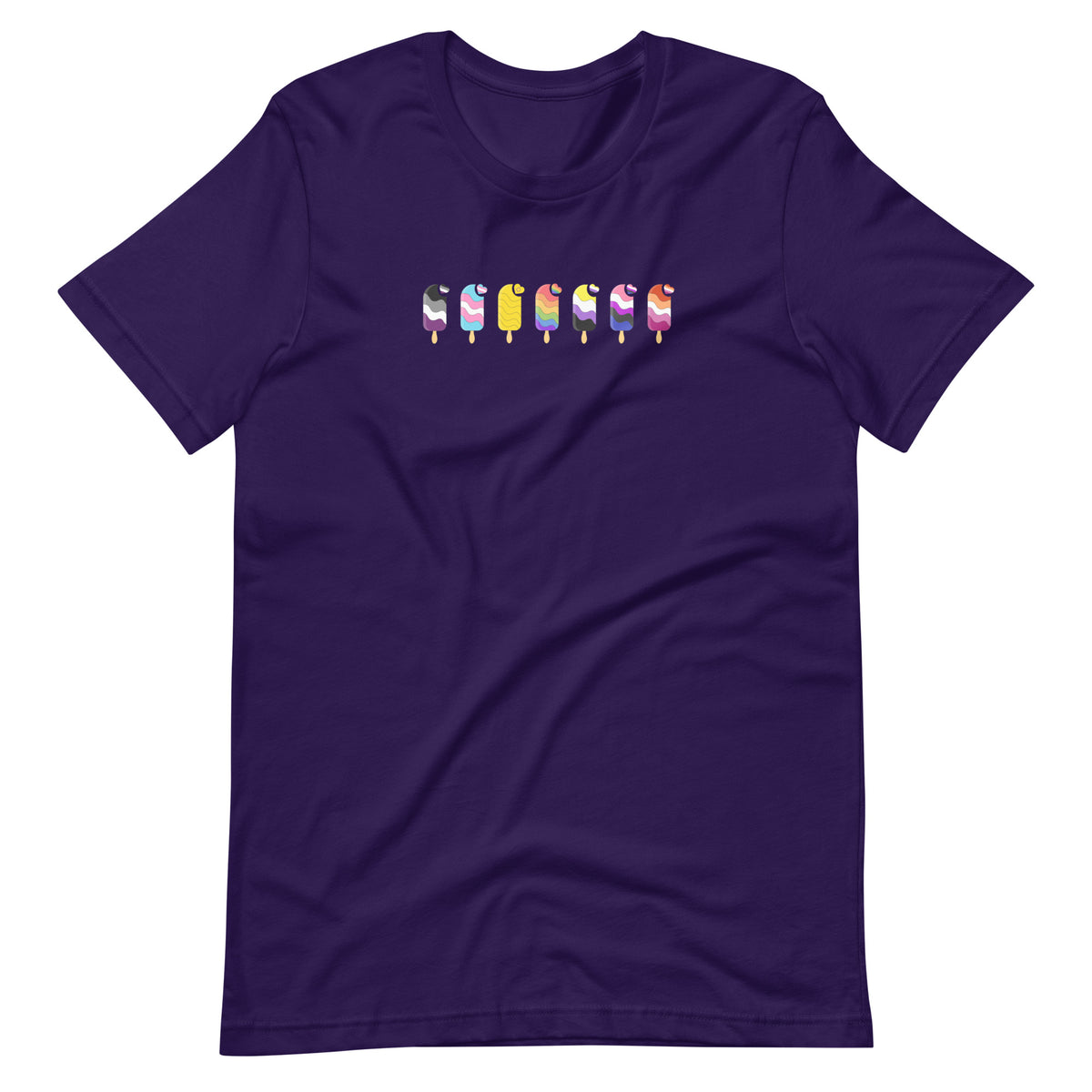 Pride Popsicle Unisex T-Shirt | LGBTQIA+ Graphic Tee - Spinsterly Co