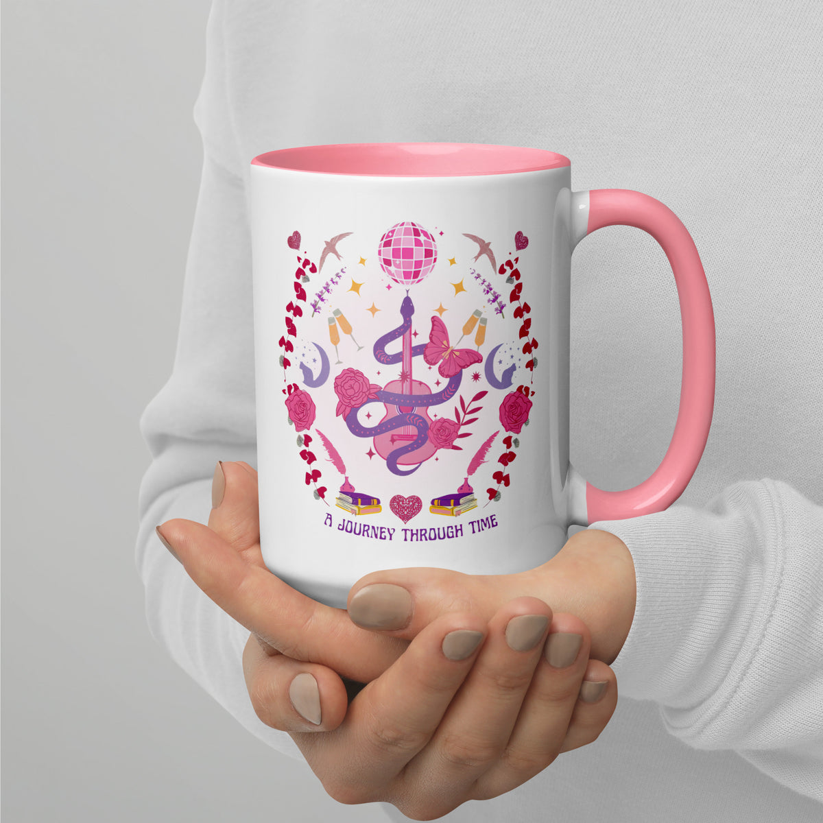 A Journey Through Time Pop Musical Era Coffee Mug | Fan Gift for Music Lovers - Spinsterly Co