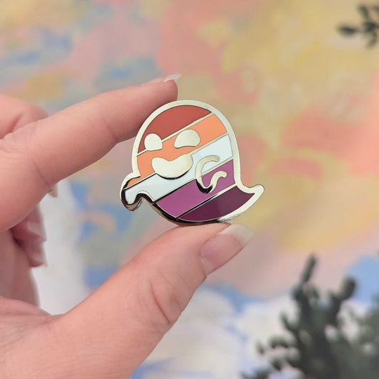 Gaysper & Friends Hard Enamel Pride Pins - Spinsterly Co
