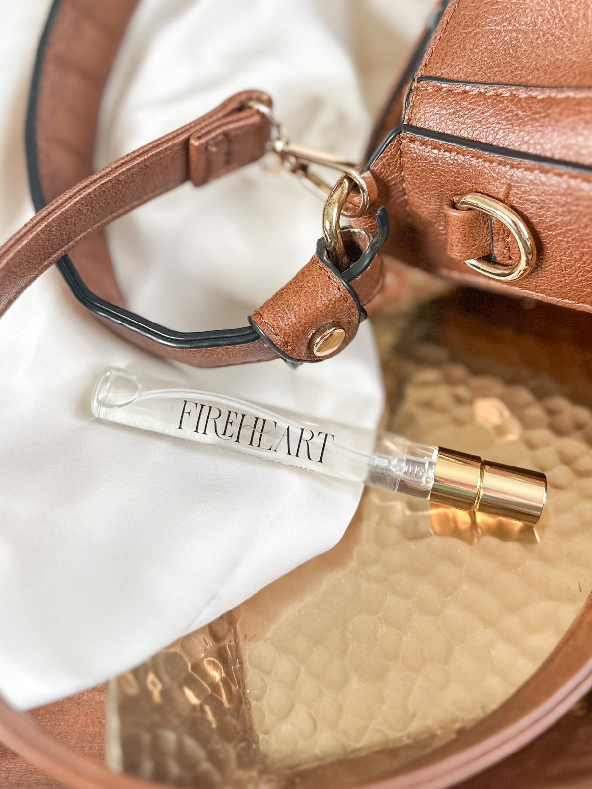 Fireheart Travel Perfume | Bookish Fantasy Fragrance | Citrus Spice Amber Vanilla - Spinsterly Co