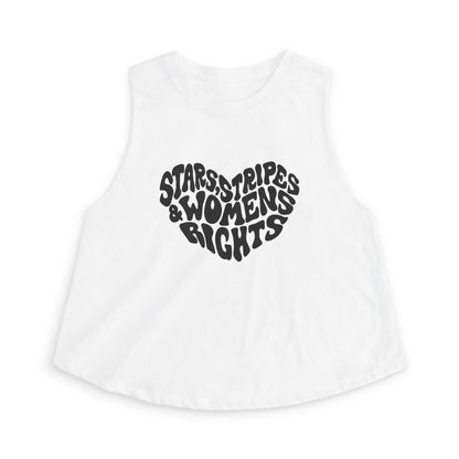Stars, Stripes & Women's Rights Crop Top - Spinsterly Co