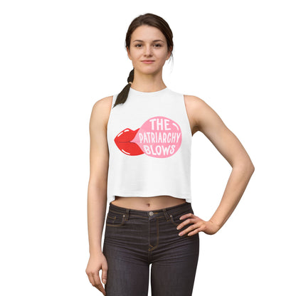 The Patriarchy Blows Crop Top - Spinsterly Co