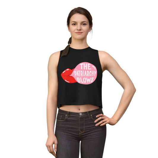 The Patriarchy Blows Crop Top - Spinsterly Co