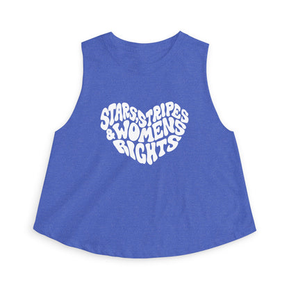 Stars, Stripes & Women's Rights Crop Top - Spinsterly Co