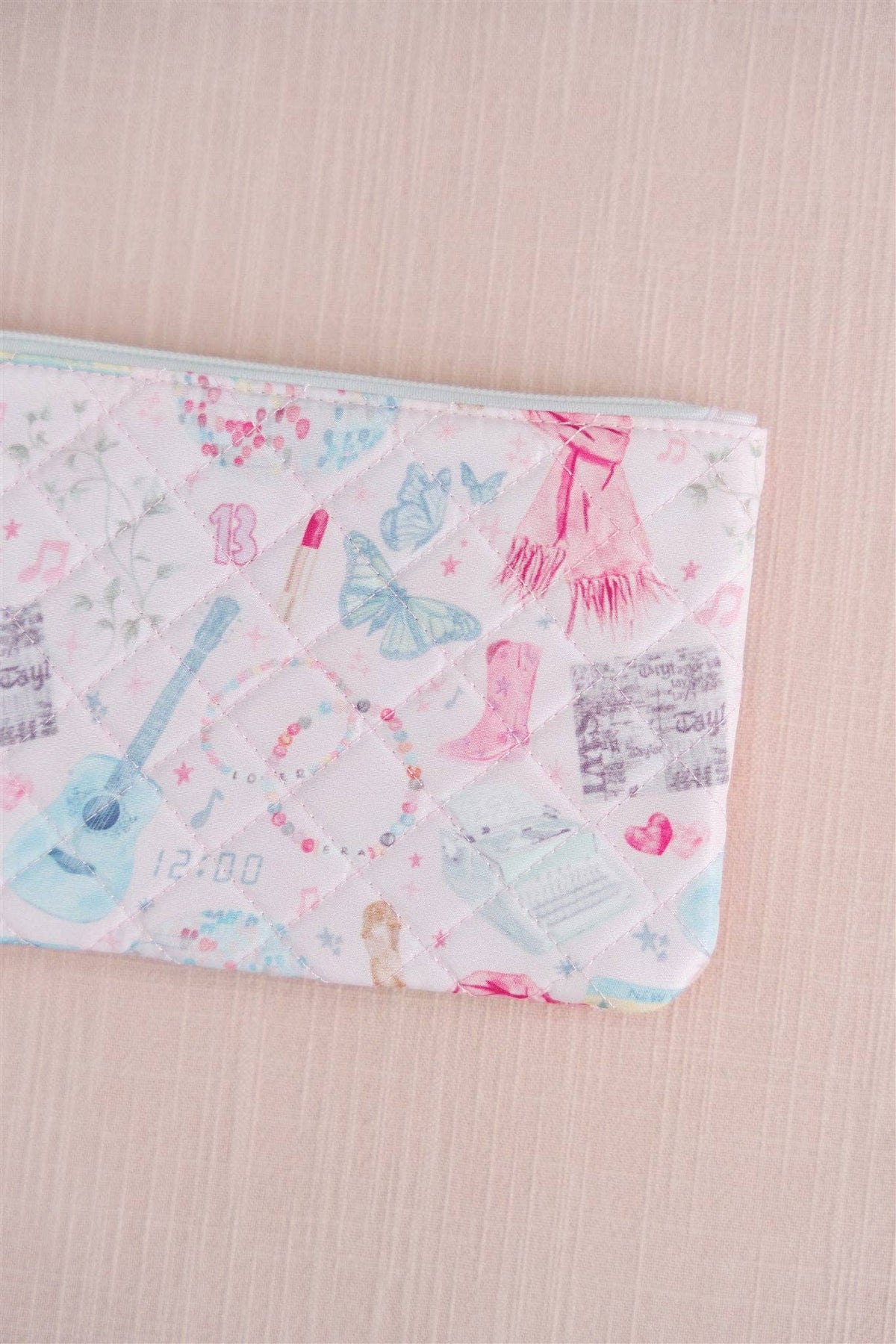 Eras Quilted Wristlet | Chic Fan Art Clutch Bag - Spinsterly Co