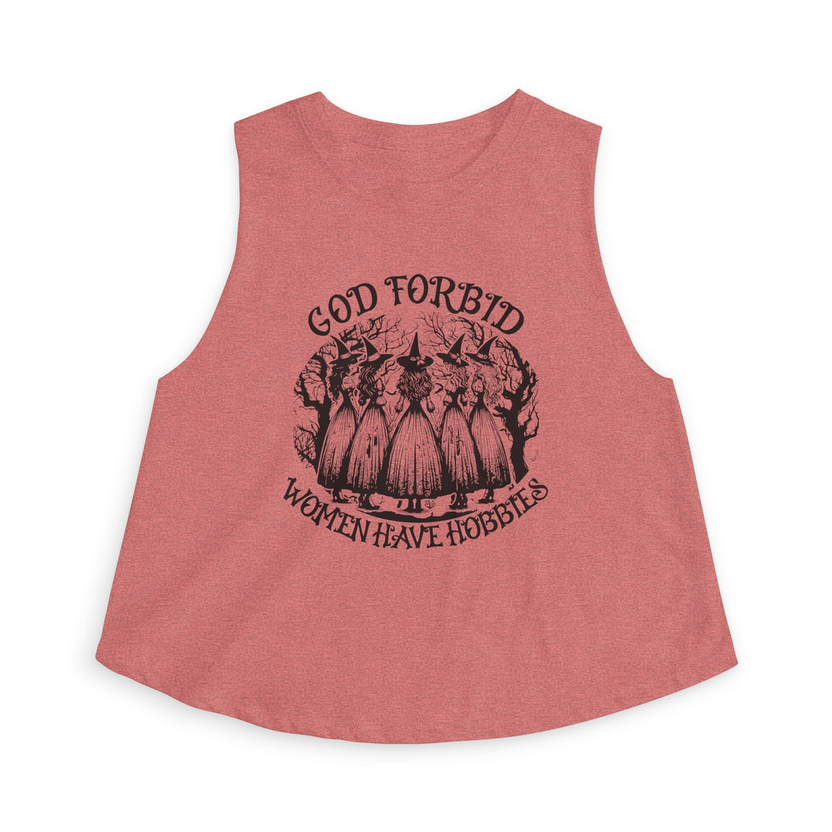 God Forbid Women Have Hobbies Crop Top - Spinsterly Co