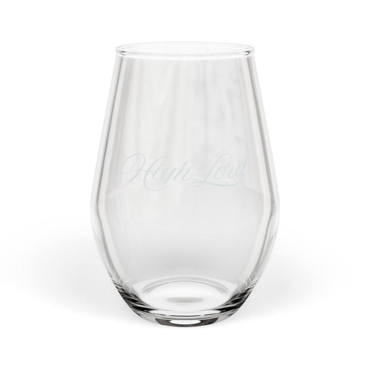 High Lord Stemless Wine Glass, 11.5oz | Romantasy Engraved Glassware - Spinsterly Co