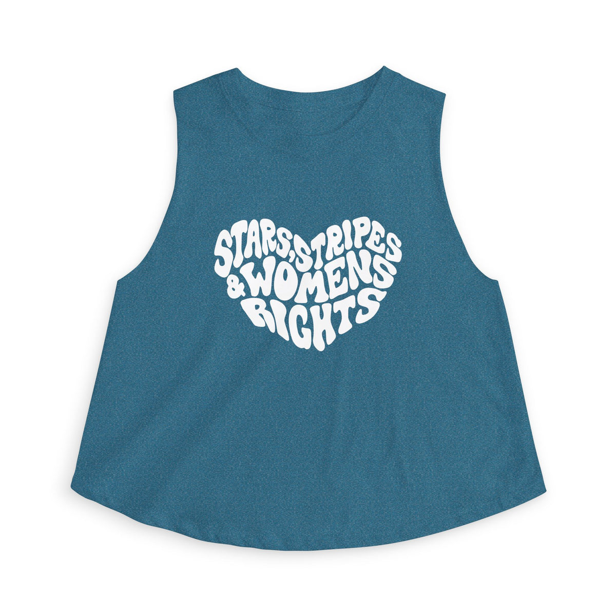 Stars, Stripes & Women's Rights Crop Top - Spinsterly Co