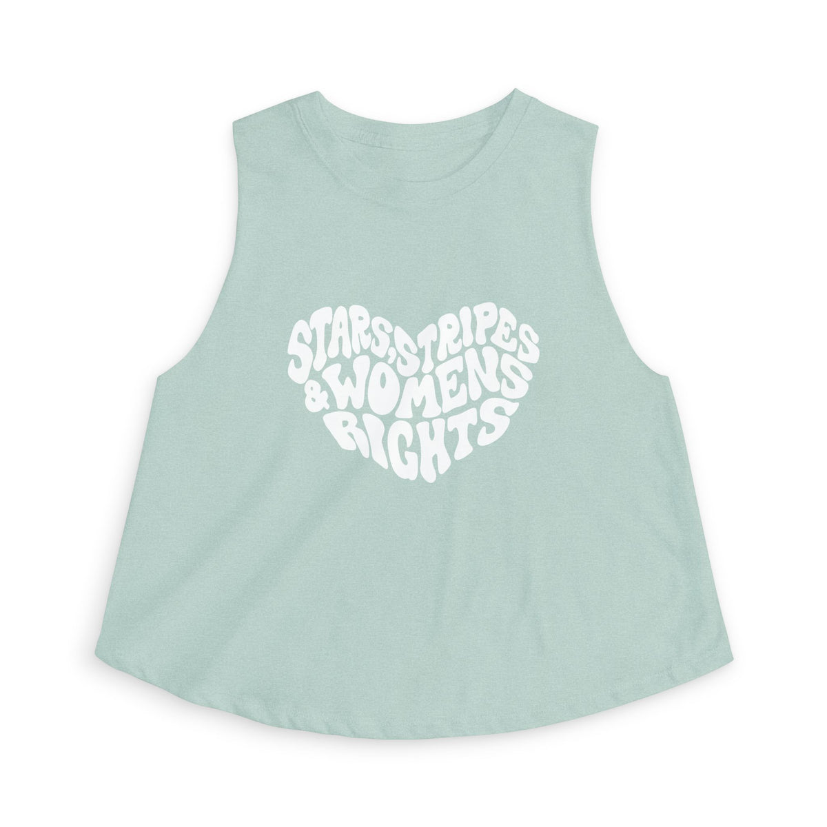 Stars, Stripes & Women's Rights Crop Top - Spinsterly Co
