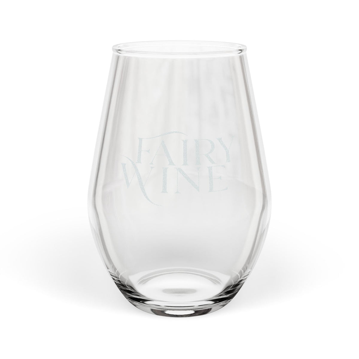 Fairy Wine Stemless Wine Glass, 11.5oz | Romantasy Engraved Glassware - Spinsterly Co