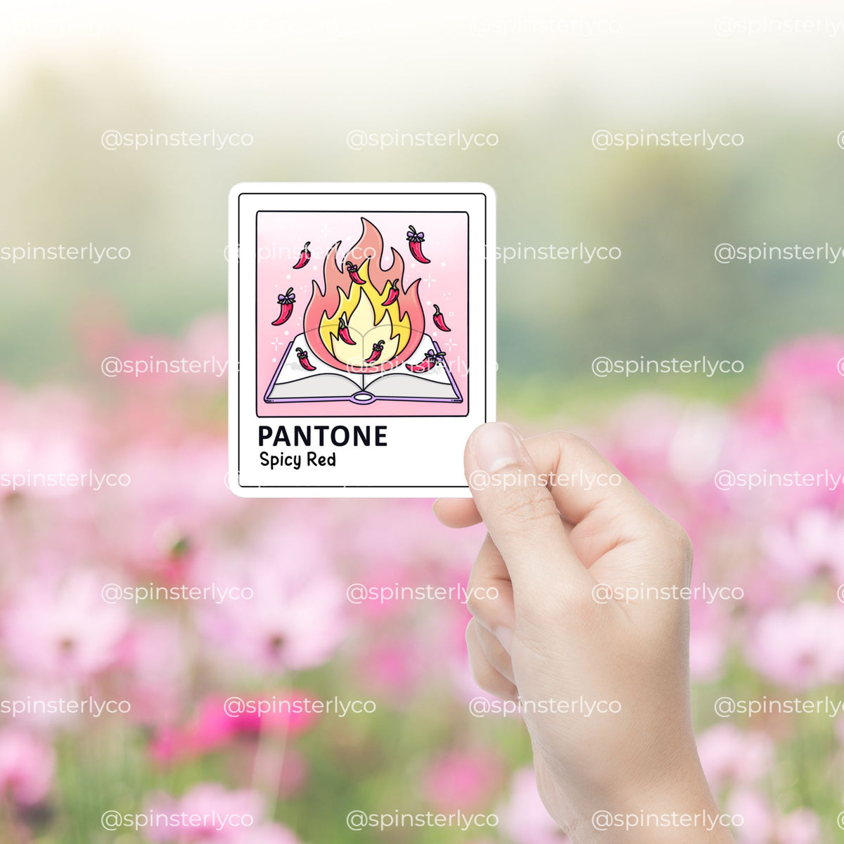 Bookish Pantone Color of the Year Stickers | Die-Cut Satin Sticker Set - Spinsterly Co