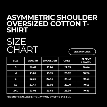 My Dick's Bigger Asymmetric Crop Tee | Embroidered Feminist Statement T-Shirt - Spinsterly Co