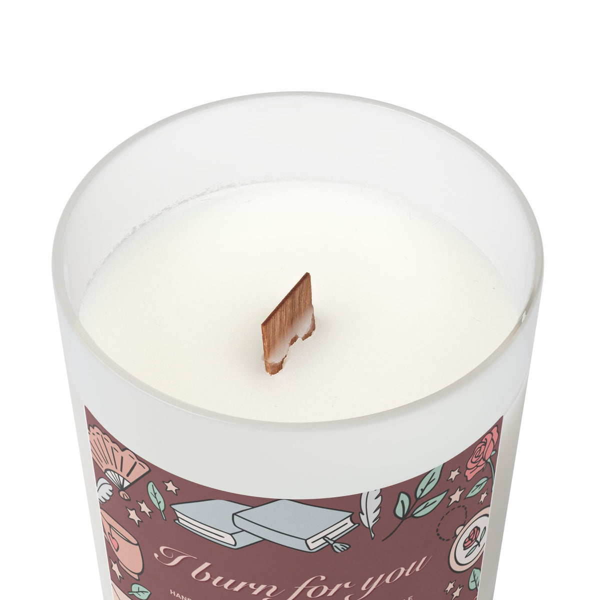 I Burn For You — Regency Romance Candle | 11oz Wooden Wick Candle - Spinsterly Co
