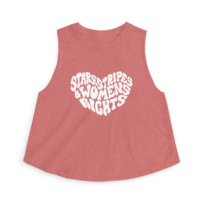 Stars, Stripes & Women's Rights Crop Top - Spinsterly Co