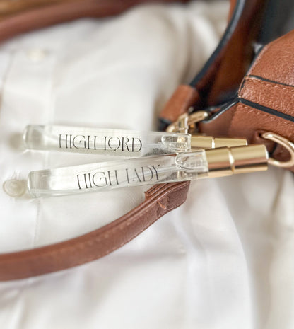 High Lord Travel Perfume | Bookish Fantasy Fragrance | Citrus Marine Amber - Spinsterly Co