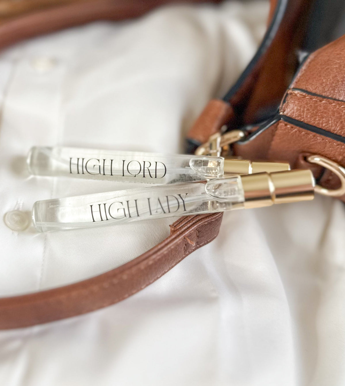 High Lady Travel Perfume | Bookish Fantasy Fragrance | Saffron Raspberry Amber - Spinsterly Co
