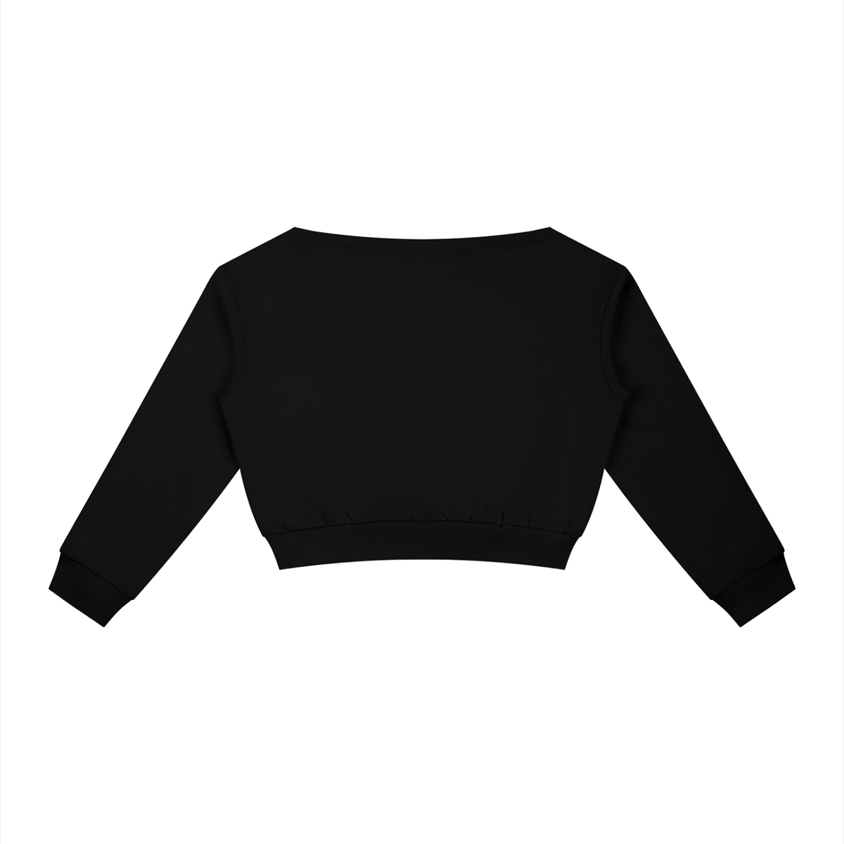 My Dick's Bigger Off-Shoulder Crop Sweatshirt | Feminist Statement Top - Spinsterly Co