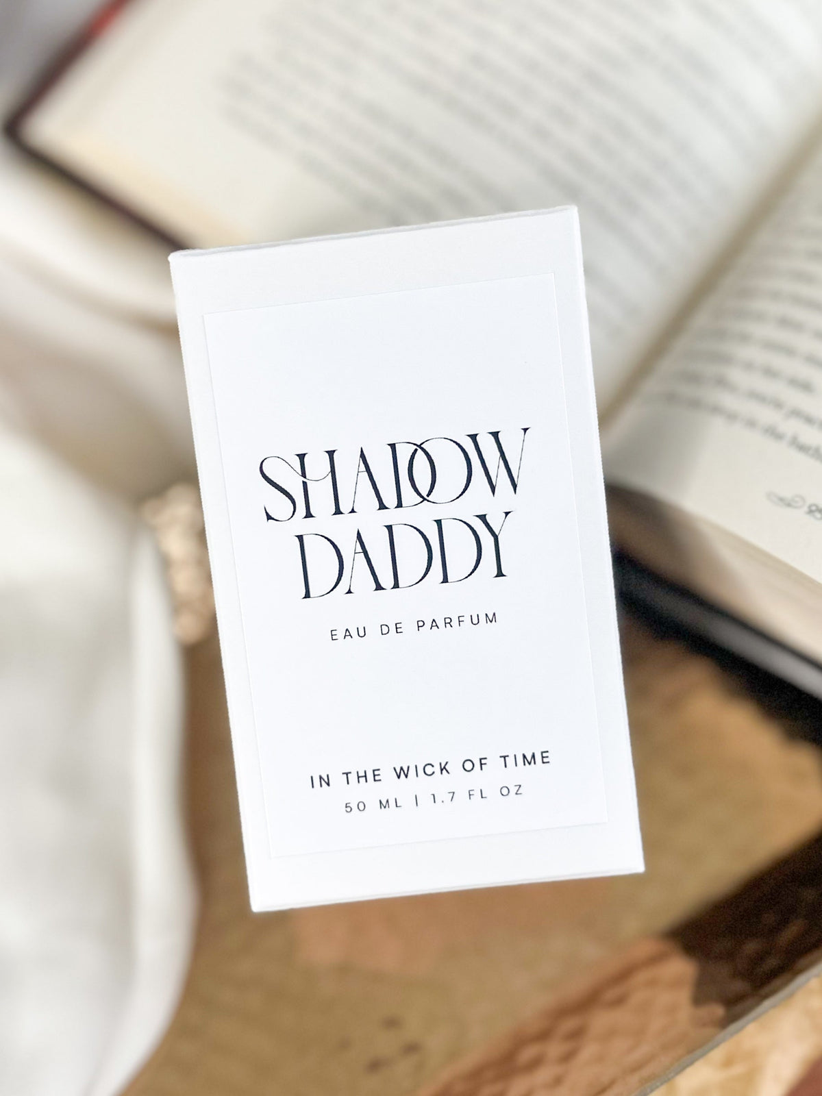 Shadow Daddy Eau de Parfum | Bookish Fantasy Fragrance | Citrus Dark Spice Smoked Amber | 50ml - Spinsterly Co