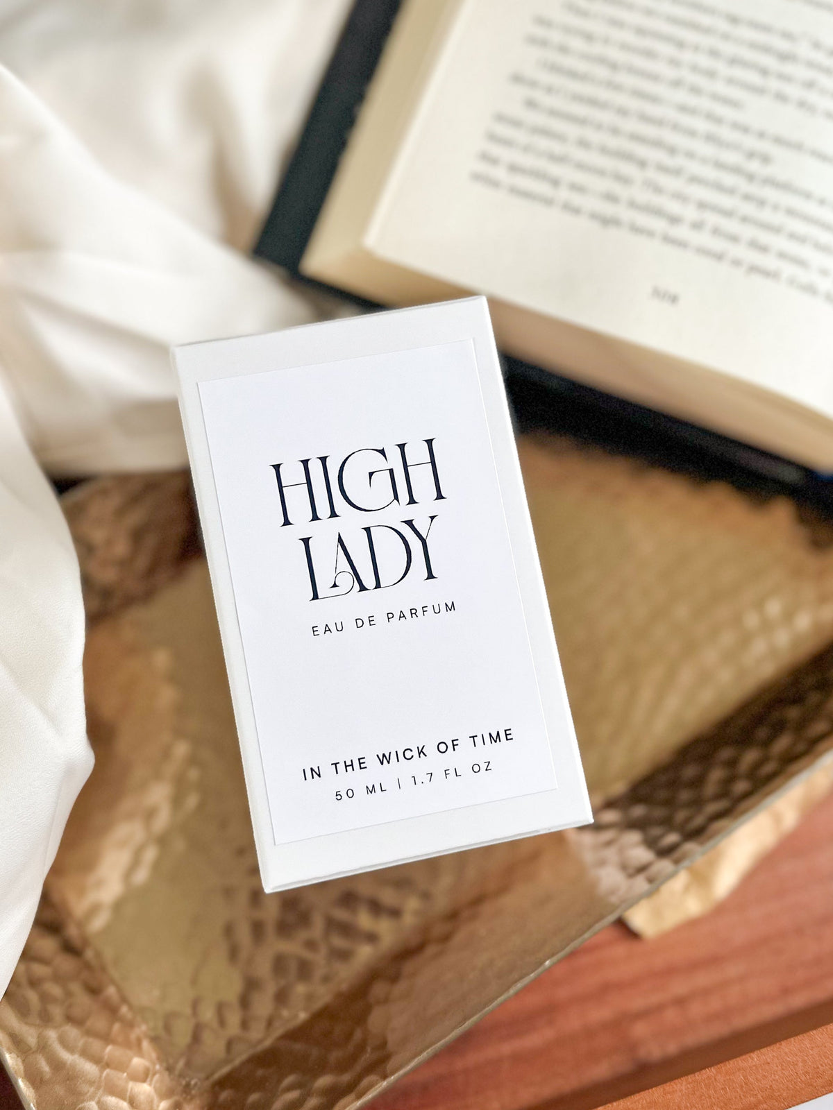 High Lady Eau de Parfum | Bookish Fantasy Fragrance | Saffron Raspberry Amber - Spinsterly Co