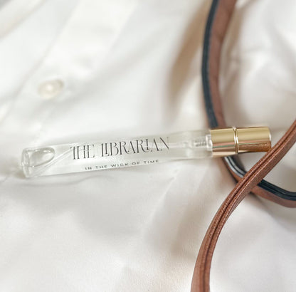 The Librarian Travel Perfume | Dark Academia Fragrance | Woody Vanilla - Spinsterly Co