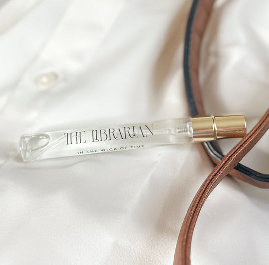 The Librarian Travel Perfume | Dark Academia Fragrance | Woody Vanilla - Spinsterly Co