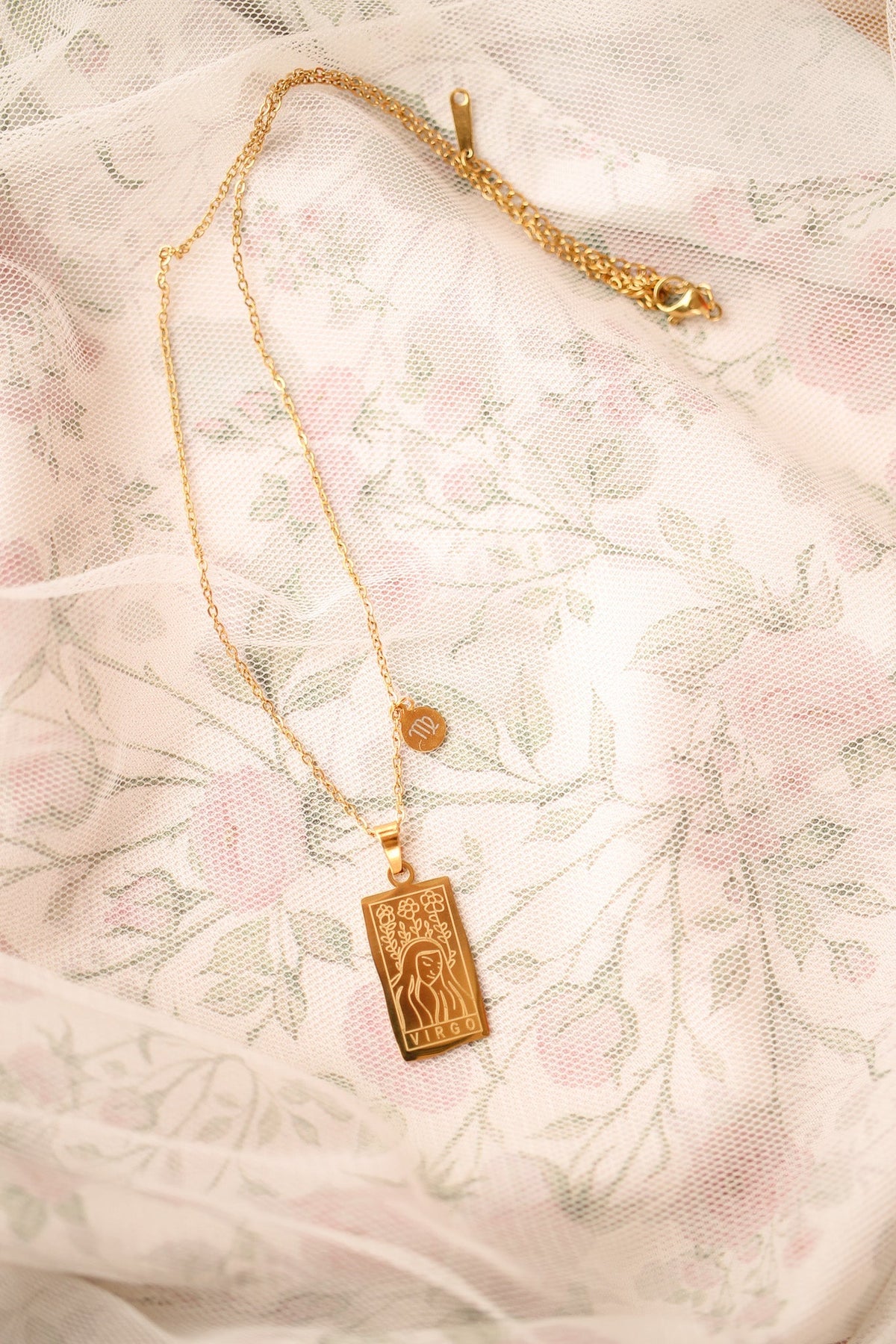 Zodiac Pendant Necklace | Double-Sided Constellation Jewelry Gift - Spinsterly Co