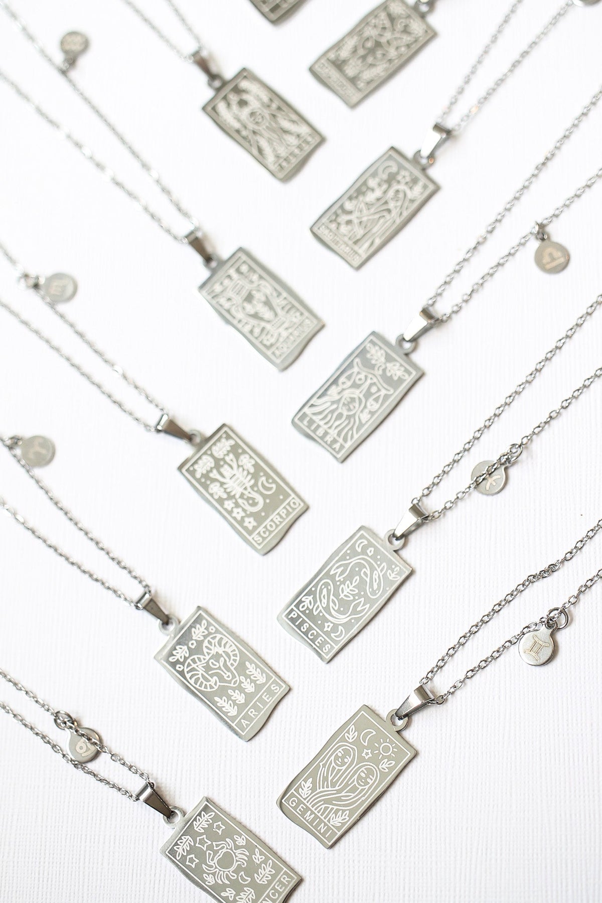 Zodiac Pendant Necklace | Double-Sided Constellation Jewelry Gift - Spinsterly Co