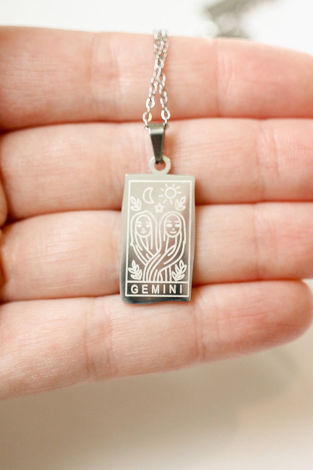 Zodiac Pendant Necklace | Double-Sided Constellation Jewelry Gift - Spinsterly Co