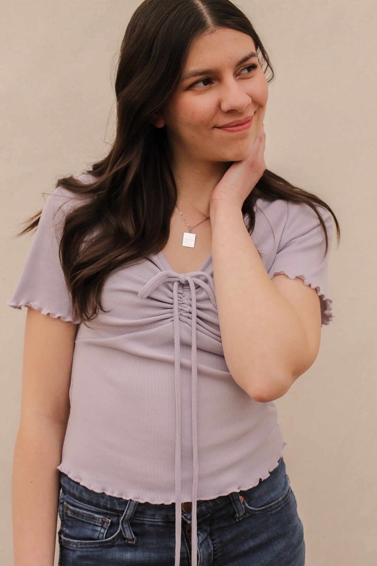 She Knew She Could Necklace | Engraved Affirmation Jewelry Gift - Spinsterly Co