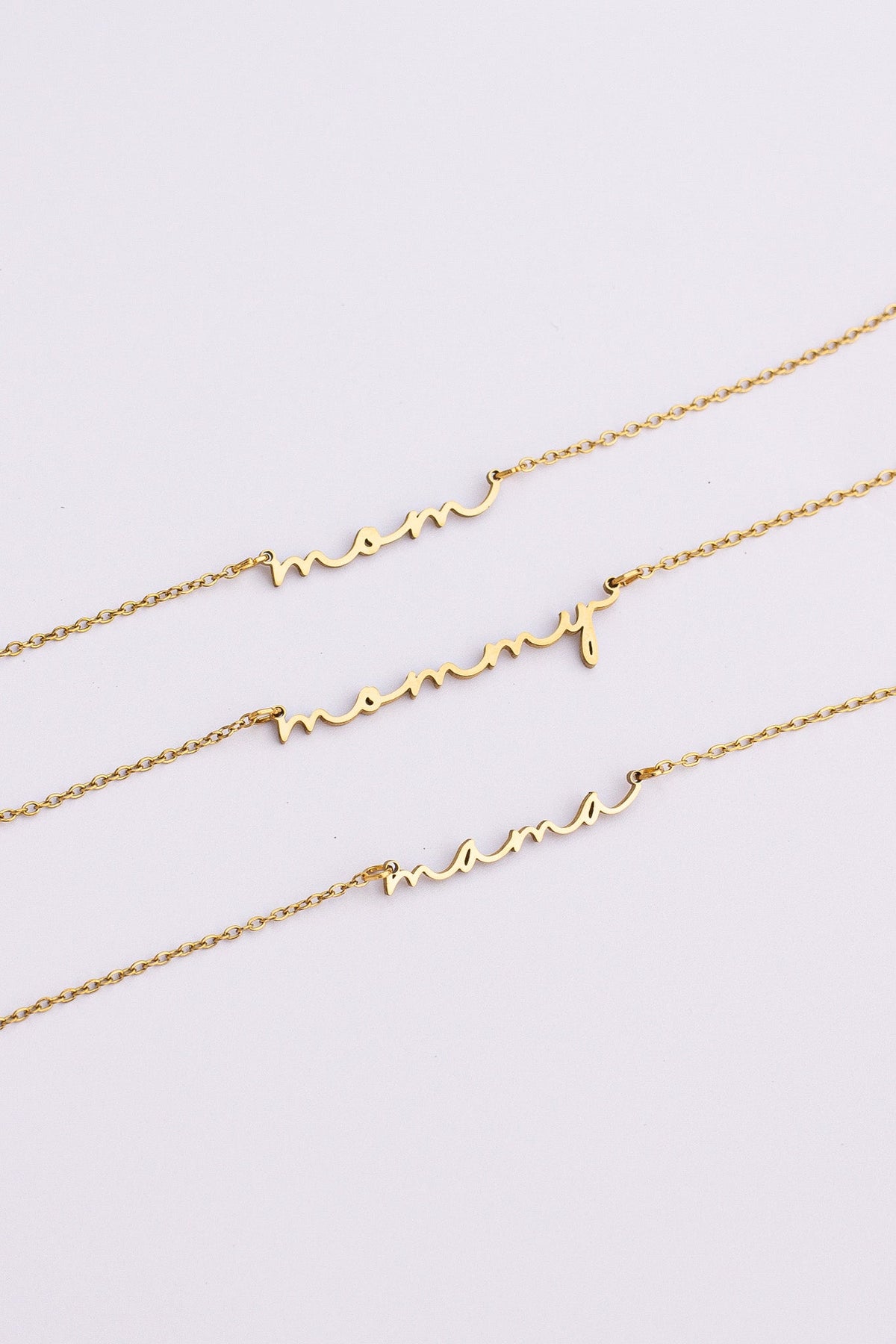 Mama Necklace | Cursive Name Jewelry Gift for Mom - Spinsterly Co