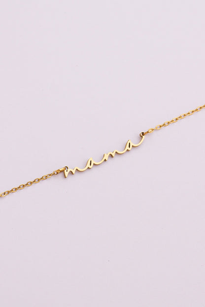 Mama Necklace | Cursive Name Jewelry Gift for Mom - Spinsterly Co