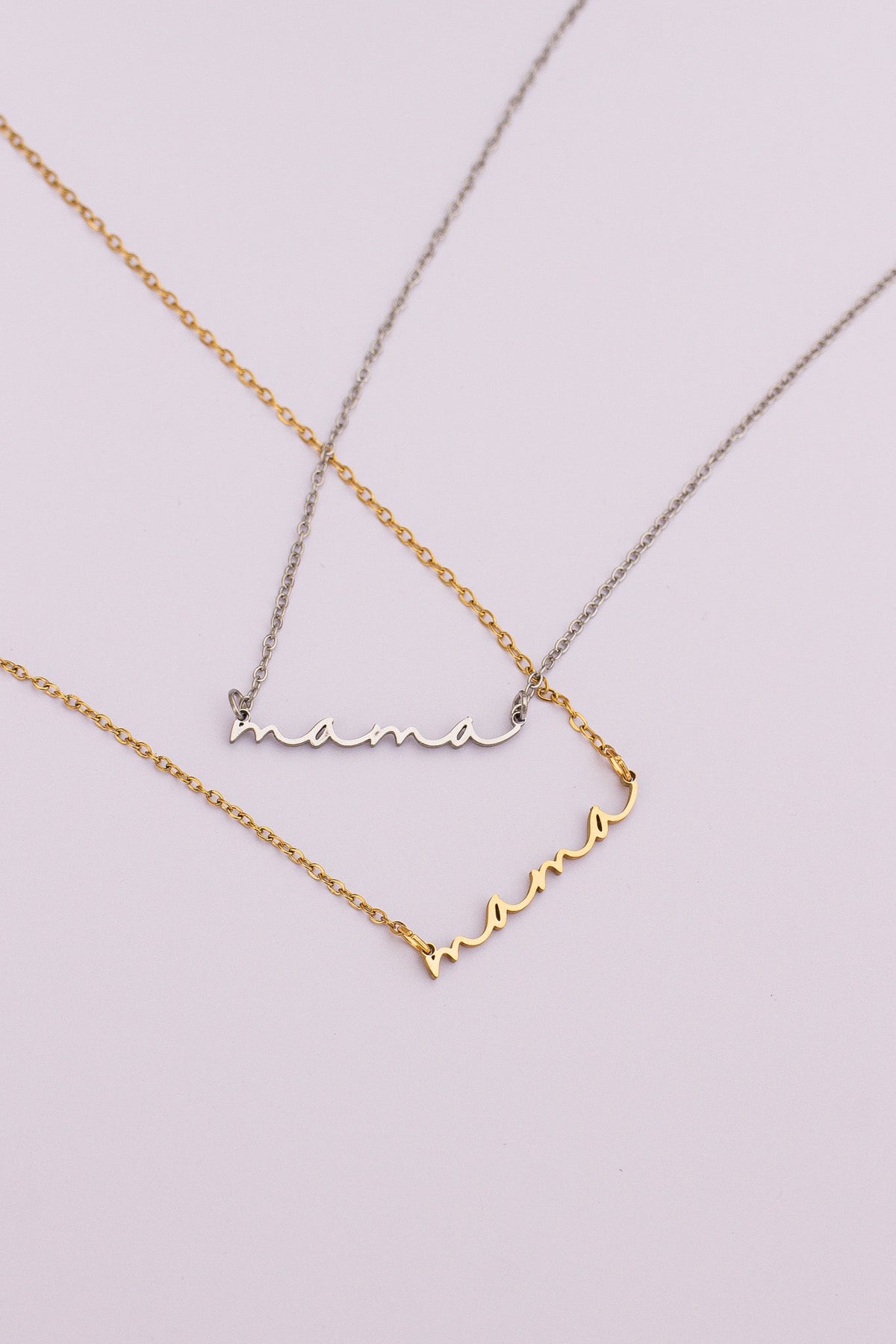 Mama Necklace | Cursive Name Jewelry Gift for Mom - Spinsterly Co