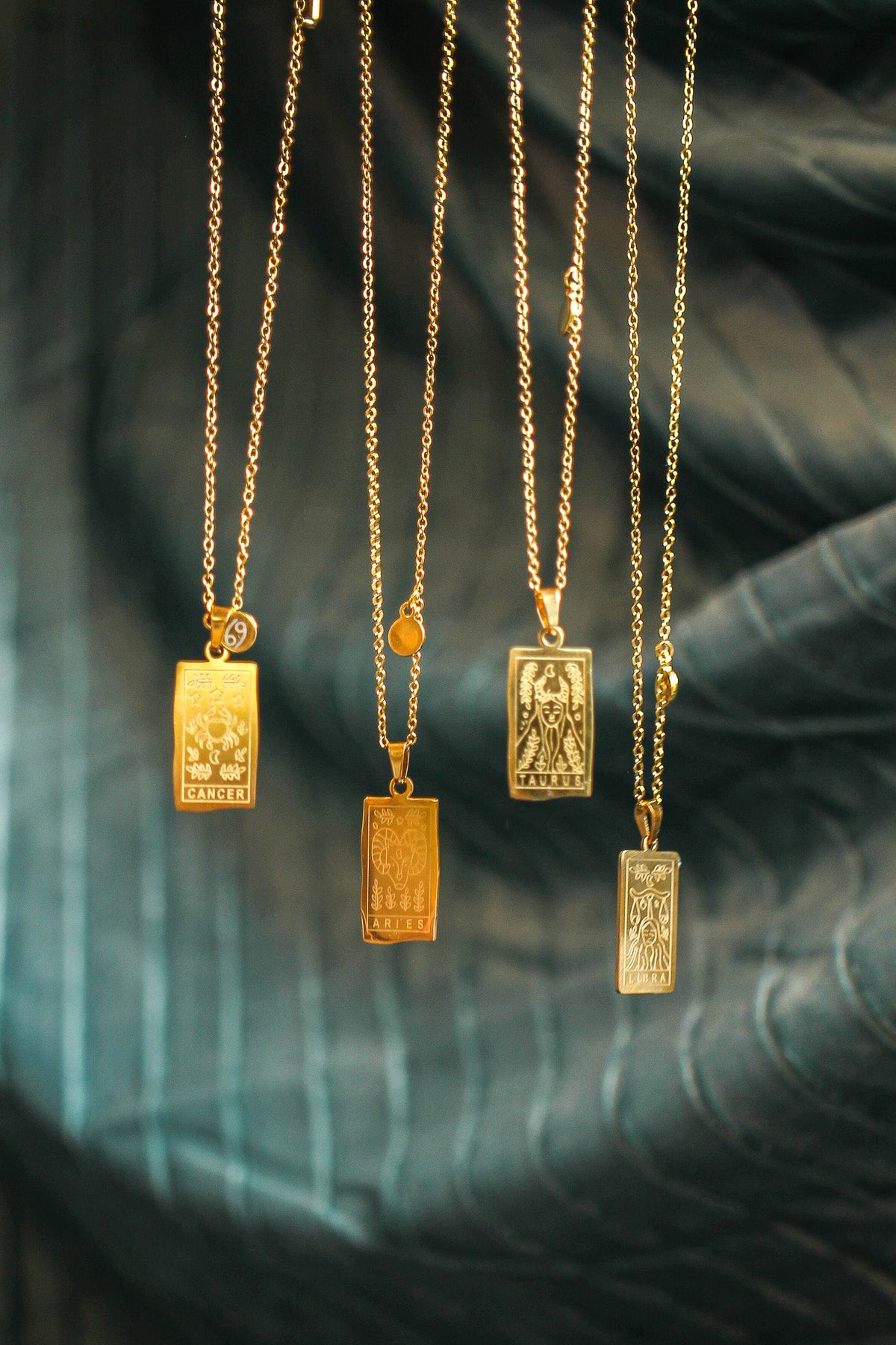 Zodiac Pendant Necklace | Double-Sided Constellation Jewelry Gift - Spinsterly Co