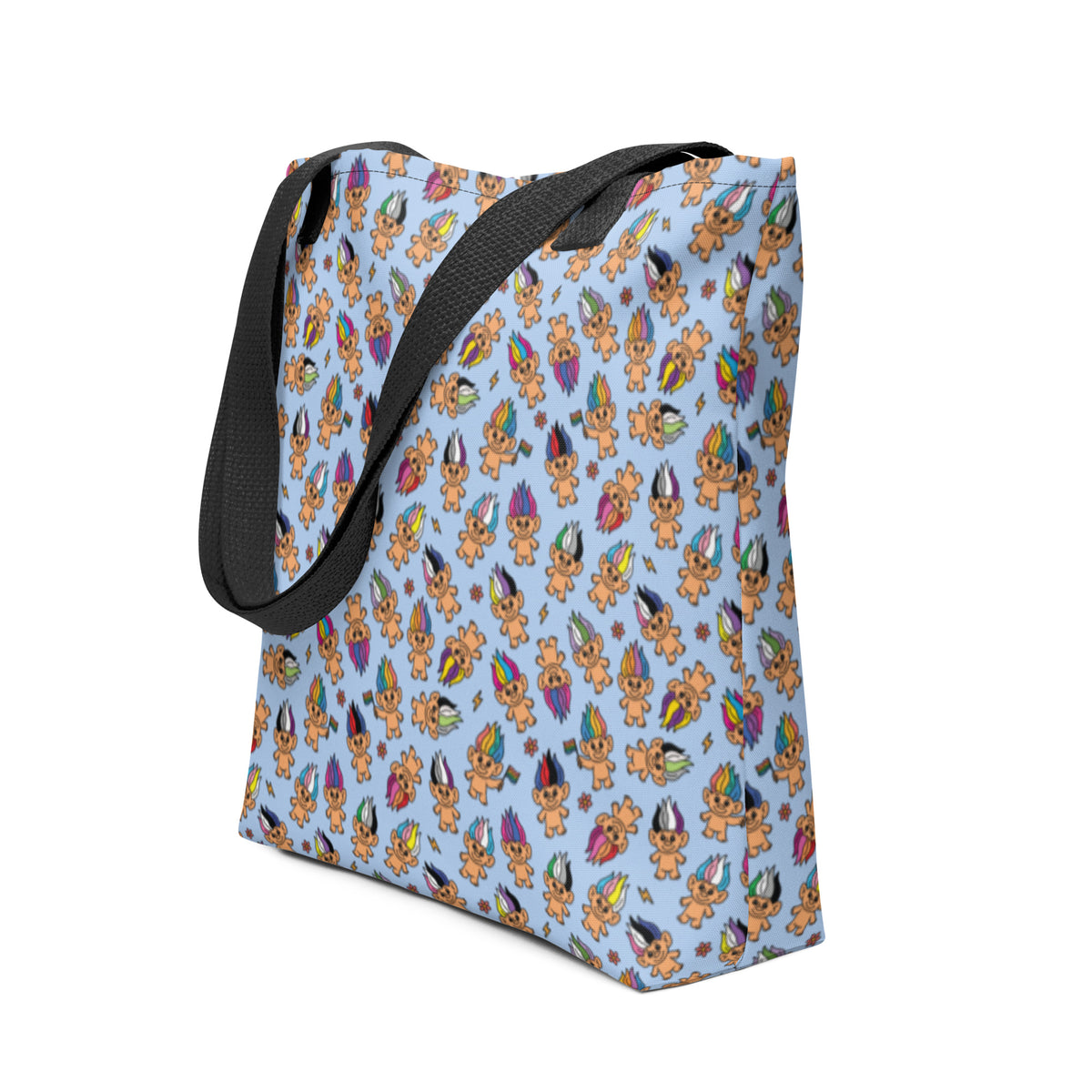 Pride Troll Dolls Tote Bag | LGBTQIA+ All-Over Print Tote - Spinsterly Co