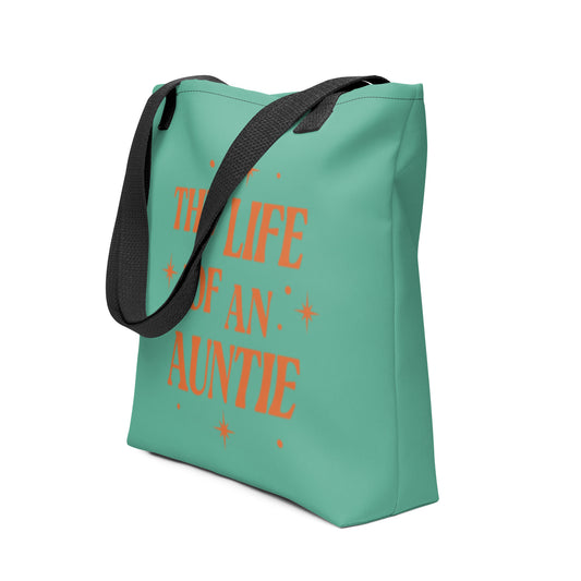 The Life of an Auntie Tote Bag | Aunt Gift Tote - Spinsterly Co