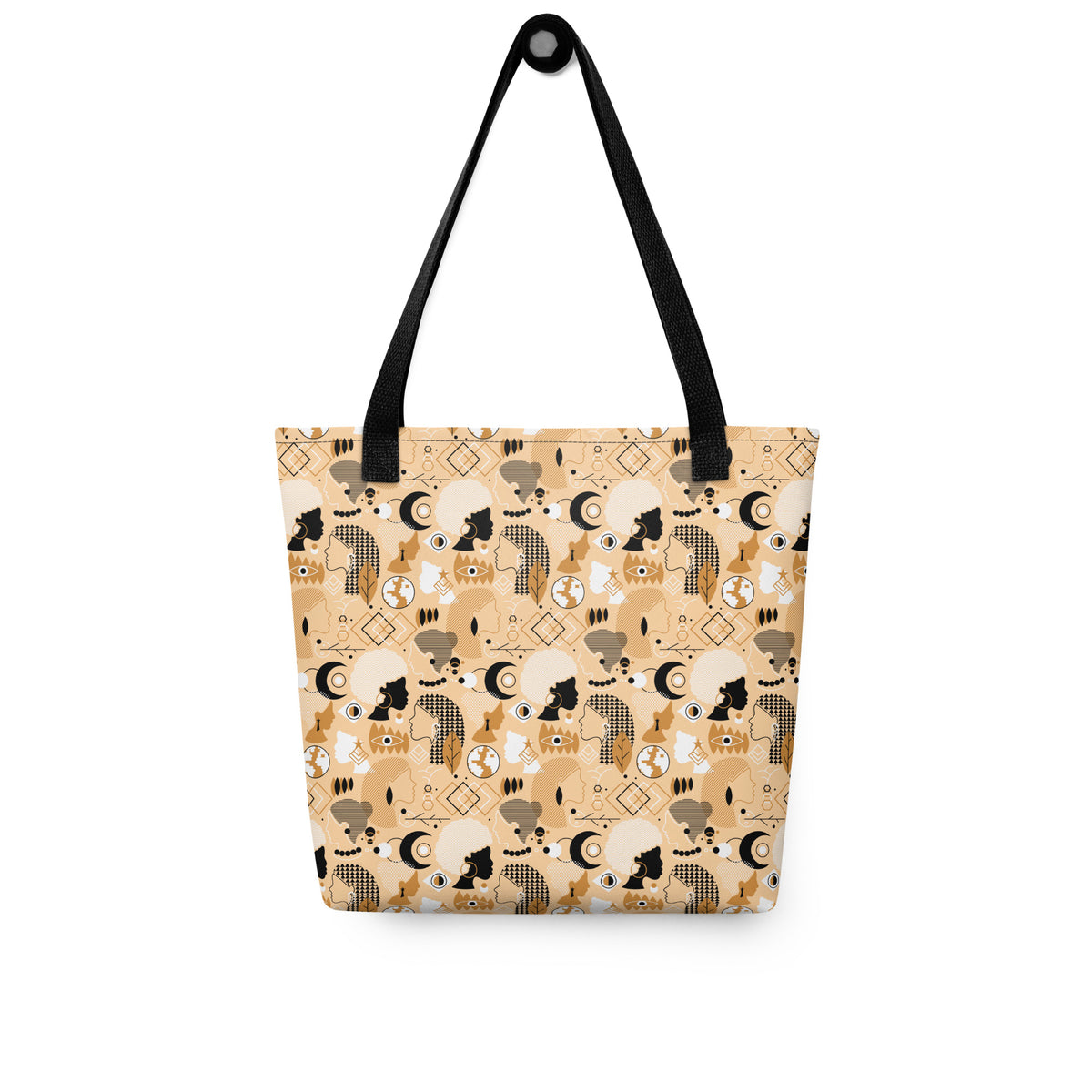 Black Women Mystic Collage Tote Bag | Afrofuturist All-Over Print Tote - Spinsterly Co