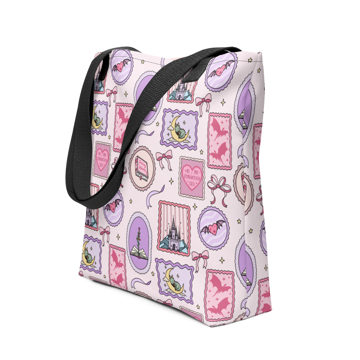 My Morally Grey Era Tote Bag | Dragon Castle Stamp Bookish Bag - Spinsterly Co