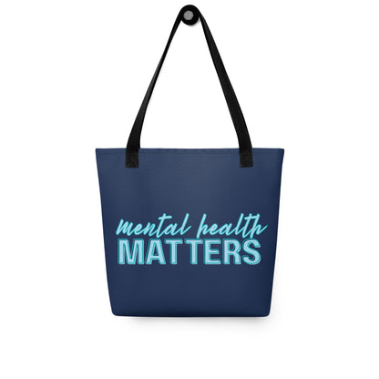 Mental Health Matters Tote Bag | Mental Health Awareness Tote - Spinsterly Co