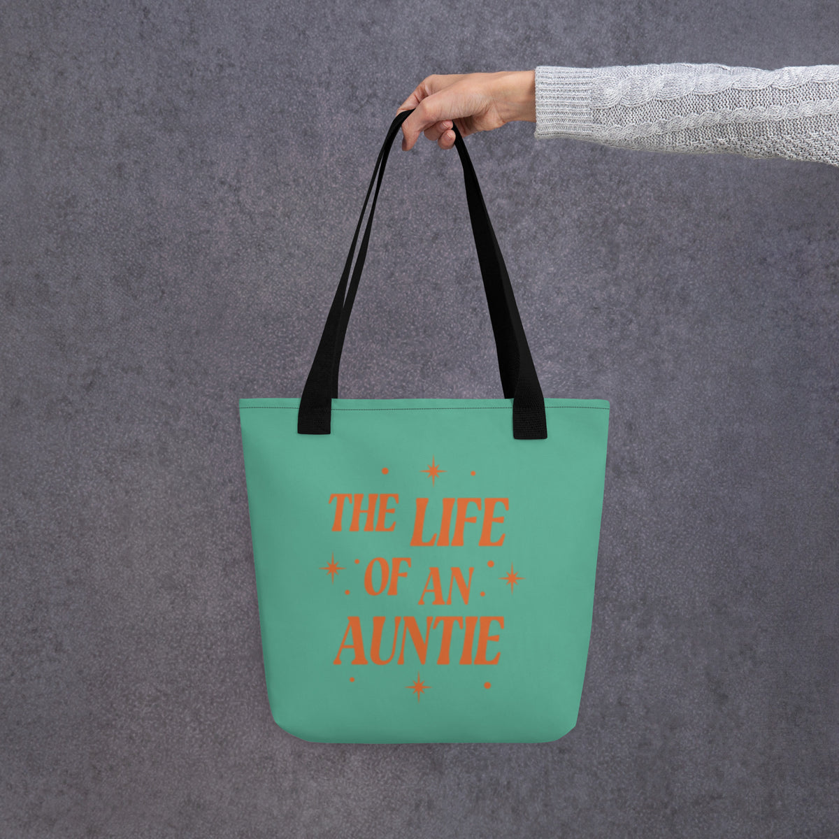 The Life of an Auntie Tote Bag | Aunt Gift Tote - Spinsterly Co