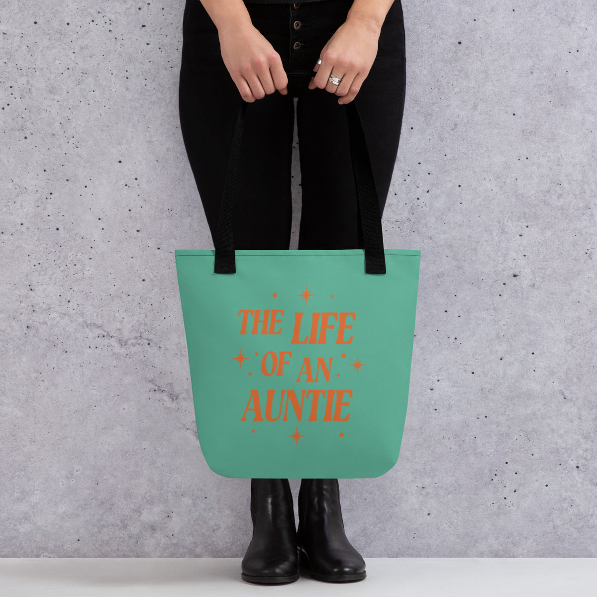 The Life of an Auntie Tote Bag | Aunt Gift Tote - Spinsterly Co