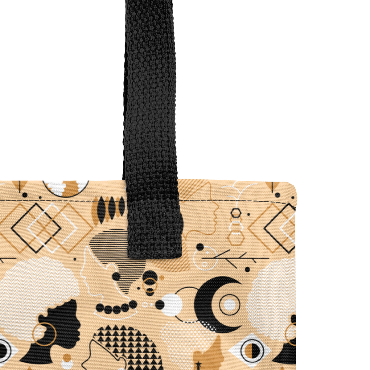 Black Women Mystic Collage Tote Bag | Afrofuturist All-Over Print Tote - Spinsterly Co