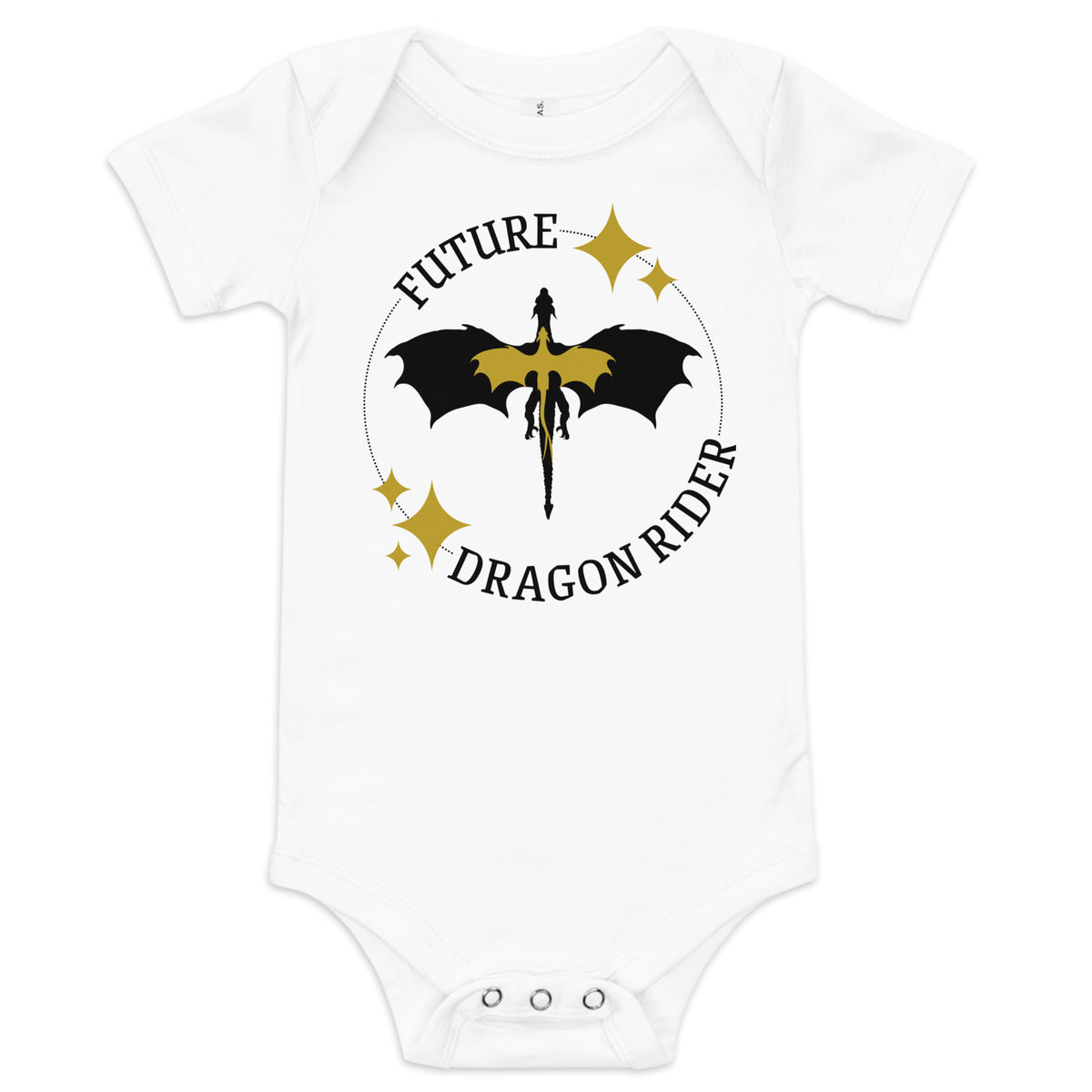 Future Dragon Rider Baby Onesie | Fantasy Bookish Infant Bodysuit | Spinsterly Co - Spinsterly Co