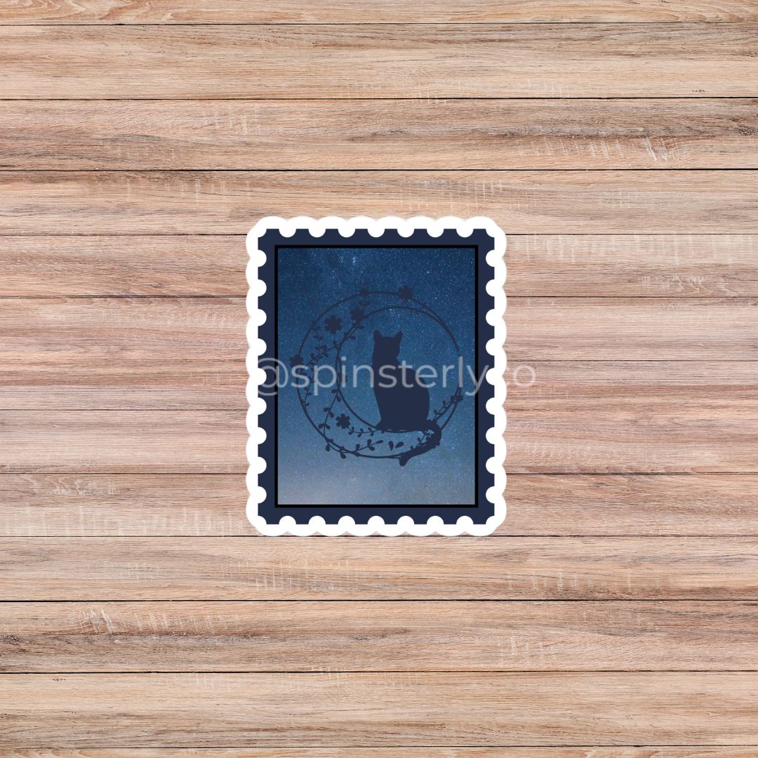 Watercolor Postage Stamp Sticker Pack | 12-Piece Musical Era Collection - Spinsterly Co
