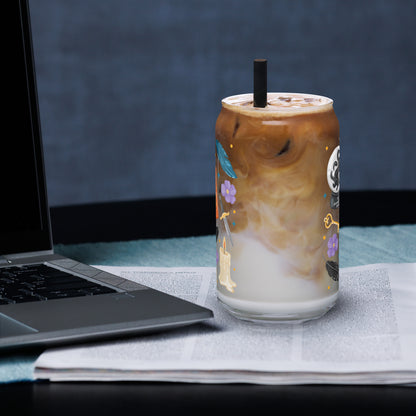 Dragon Romantasy Bookish Glass Can Tumbler — Fantasy Reader Gift - Spinsterly Co